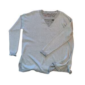 Sweater silver distressed, Lane Bryant size 18/20